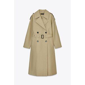 ZARA TRENCH COAT WITH BELT